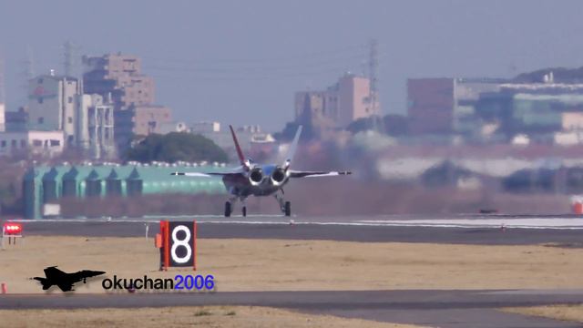 [4K] X-2(先進技術実証機 ATD-X) 滑走テスト 県営名古屋空港 2016年3月15日 смотреть онлайн