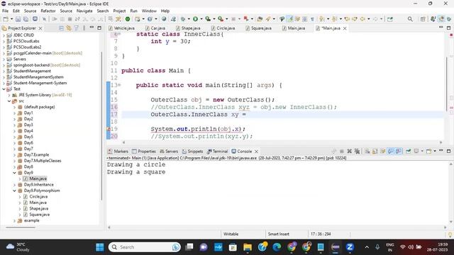 Java - FSD - Batch -Training - FYQ2 - DAY - 9 28 JULY 2023 смотреть онлайн
