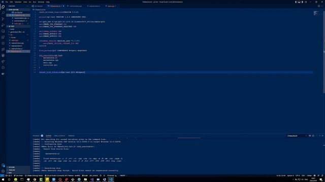 Starting Qt5 C++ Development with CMake and VSCode смотреть онлайн