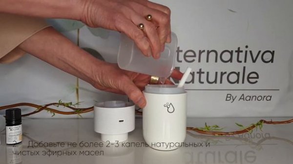 УЛЬТРАЗВУКОВОЙ ДИФФУЗОР «FLOWER CAP»