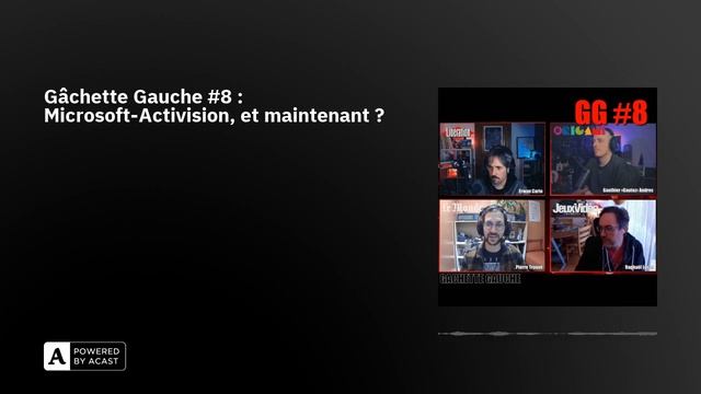 [Audio] Gâchette Gauche #8 : Microsoft-Activision, et maintenant ? смотреть онлайн