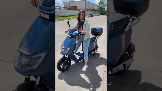 Лёгкий городской электроскутер #скутер #электро