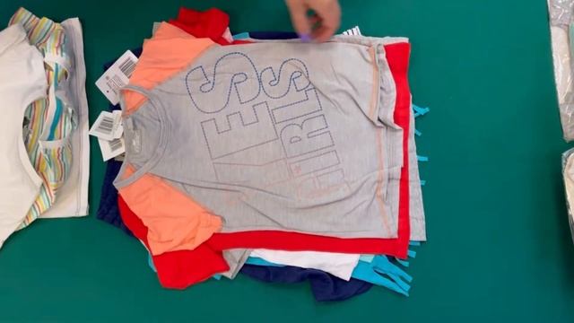 Детские Футболки,Шорты СТОК/Лето/Германия 2-10лет 8 кг (15€/кг) - (95ед) - (10 990 руб) смотреть онлайн