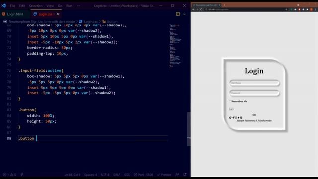 Login Page HTML CSS - How To Create Login Form in HTML and CSS@FullStackTechnologies смотреть онлайн