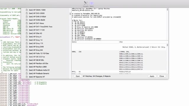 Hackintosh - как починить отображение заряда батареи на HP ноутбуке | хакинтош смотреть онлайн