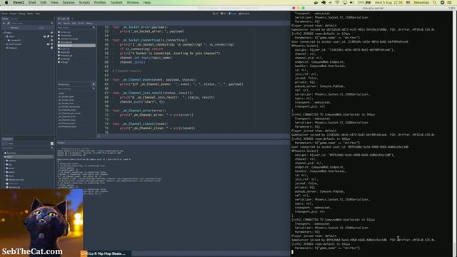 GameDev: Building a Multiplayer Game with Godot and Elixir (LIVE STREAM 2) смотреть онлайн