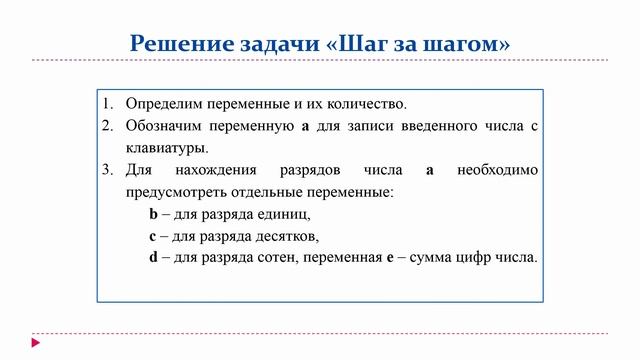 III четверть, Информатика, 6 класс, Программирование линейных алгоритмов смотреть онлайн