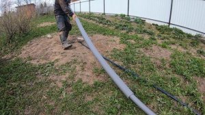 ВОДОПРОВОД В ЧАСТНЫЙ ДОМ.. Прокладываю трубу под землей для водопровода