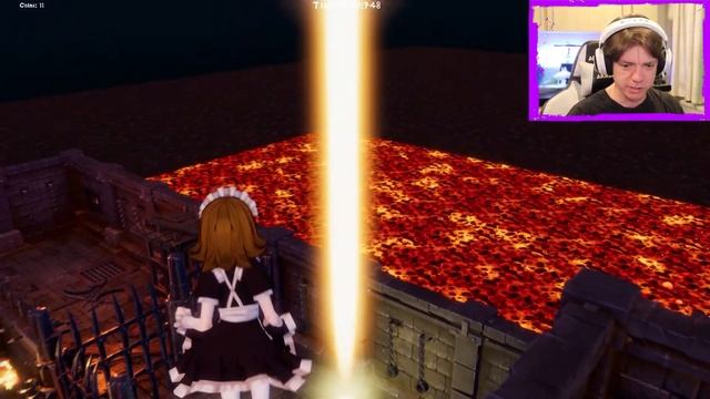 Girls & Dungeon - Low Gravity Maid смотреть онлайн