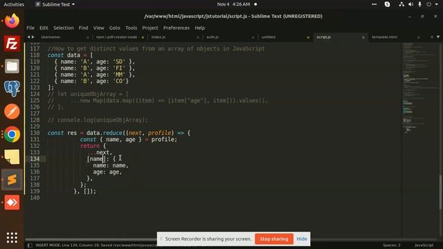 How to Remove Duplicates from an Array of Objects in JavaScript смотреть онлайн