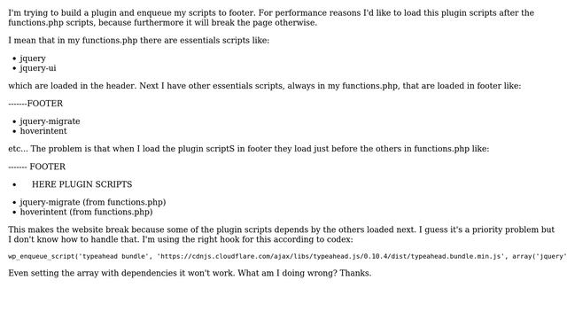 Wordpress: Enqueue scripts in footer смотреть онлайн