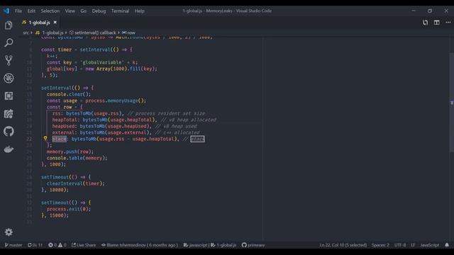 Memory Leaks in JavaScript by Vladyslav Dukhin (Rus) смотреть онлайн