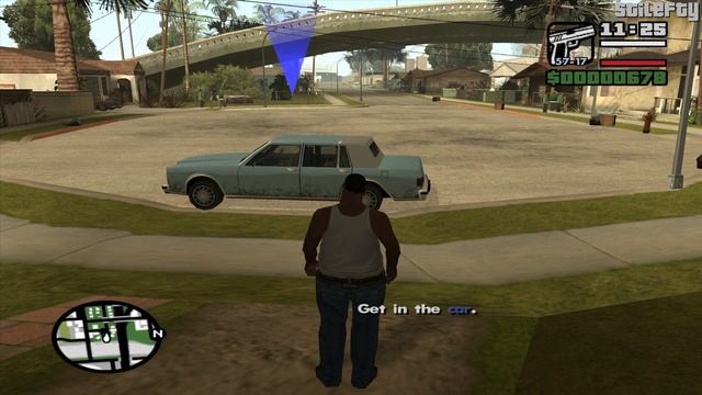 GTA San Andreas - Carl, you look a little thin, man! смотреть онлайн