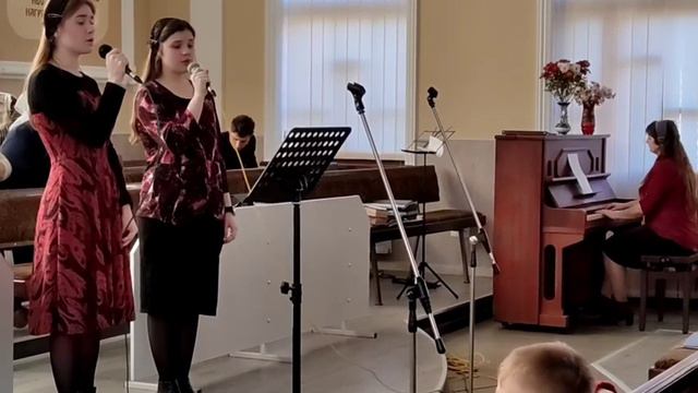 Богослужение 13.11.2022г.Церковь ЕХБ Пос.Высокий Христианские песни Участие Молодежи смотреть онлайн