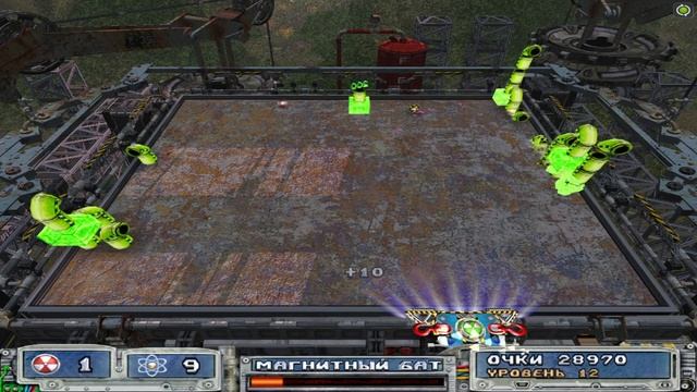 Ядерный Шар 2/Nuclear Ball 2 - классный продвинутый арканойд смотреть онлайн