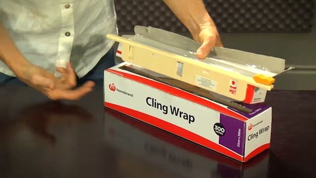 HANDY PLASTIC WRAP CUTTER смотреть онлайн