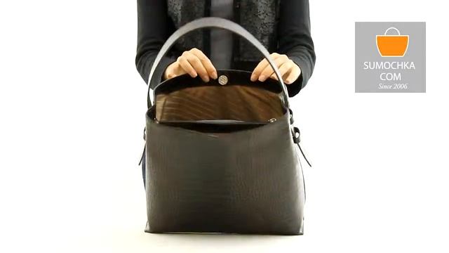Сумка Askent S 135 KR croc brown смотреть онлайн