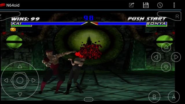 игра N64(NINTENDO 64)mortal kombat 4 KAI смотреть онлайн