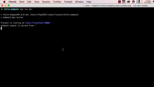 webpack 3 零基础入门教程 7 初识 webpack dev server смотреть онлайн