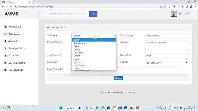 Apartment Visitors Management System using PHP and MySQL V2 | PHPGurukul смотреть онлайн