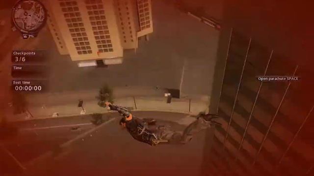 Just Cause 2 - Race Challenge - Demam Tinggi Tower Jump смотреть онлайн