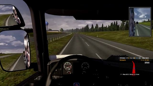 Euro Truck Simulator 2 going back too my Resident Evil skin смотреть онлайн