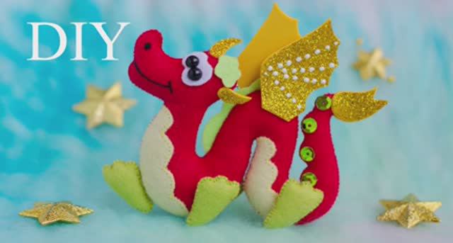 ПОТРЯСАЮЩИЙ ДРАКОН. СИМВОЛ 2024 своими руками смотреть онлайн