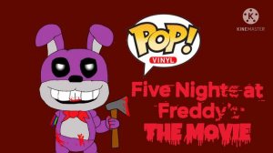 Fnaf movie funko pop vinyl figures (horror version)