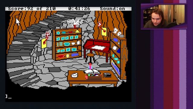The Sorcerer's Apprentice | King's Quest III: To Heir is Human - Full Playthrough смотреть онлайн