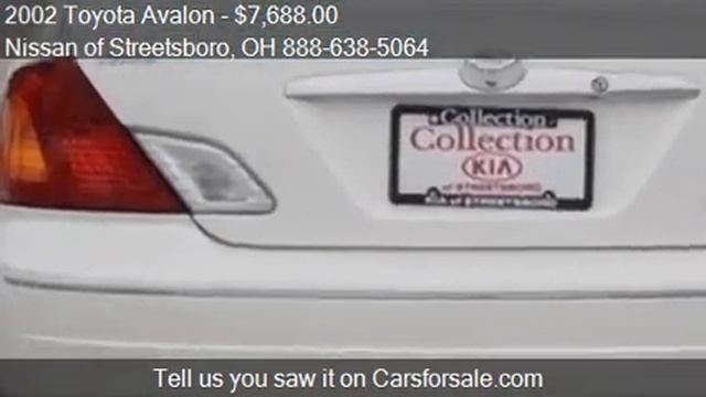 2002 Toyota Avalon XL 4dr Sedan w/Bucket Seats for sale in S смотреть онлайн