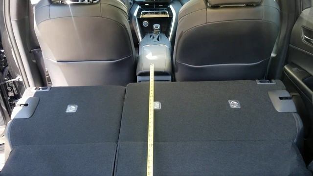 Toyota Venza Hybrid Cargo Measurements смотреть онлайн