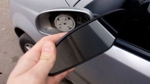 Замена зеркала Авео