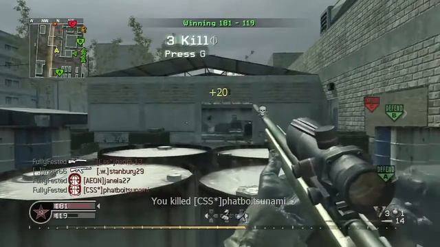 xBIRD on CoD 4 смотреть онлайн