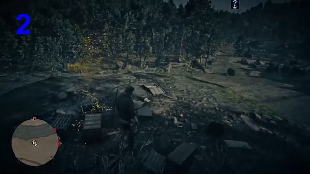 Red Dead Online. Treasure hunting. Kamassa River / Карта Река Камасса смотреть онлайн