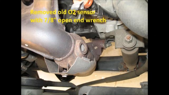 2001 Toyota Sienna O2 sensor replacement смотреть онлайн