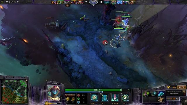 ORACLE SUPPORT - Dota 2 Oracle Gameplay German смотреть онлайн