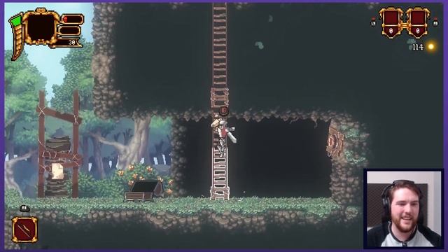 Gorgeous Action Sword Battling Platformer | Let's Play Knight of Exile (Demo) | Graeme Games смотреть онлайн