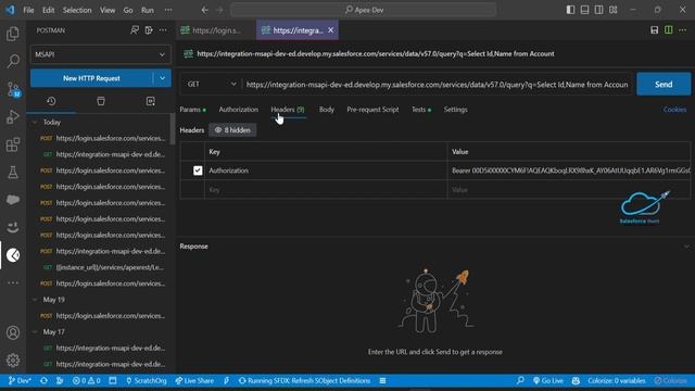 Mastering Postman Inside VS Code: Boost Your API Development Workflow | @SalesforceHunt | #vscode смотреть онлайн