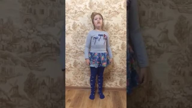 День победы. Стих. Соне 6 лет. смотреть онлайн