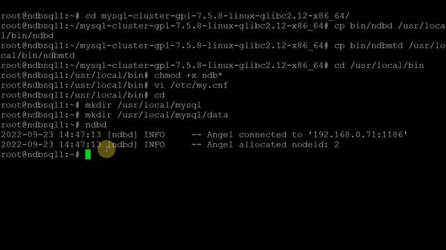 Implementacion de un Cluster en Mysql смотреть онлайн