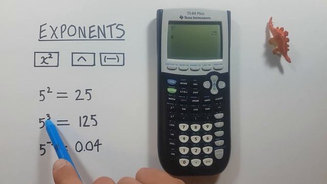 How to solve Exponents on the TI-84 Plus Calculator смотреть онлайн