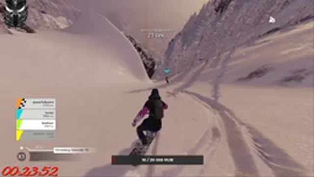 Жена ушла кататься в горы (Игра Steep) смотреть онлайн