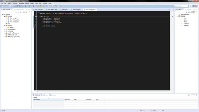 [Tutoriál] PHP CMS - Třída pro databázi #13 смотреть онлайн