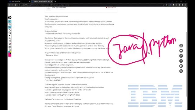 IBM Hiring Freshers | B.Tech Graduate | Internships | 4.5 LPA Salary for Freshers | Java | Python смотреть онлайн