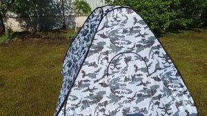 Палатка автомат. Как собирать, зачем покупать.