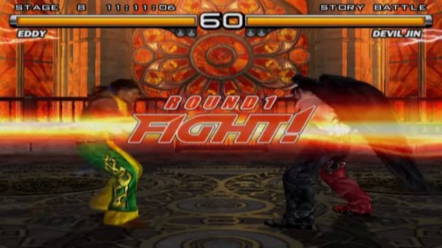 Опасные танцы- Эдди Гордо (Eddy Gordo) Tekken 5 смотреть онлайн