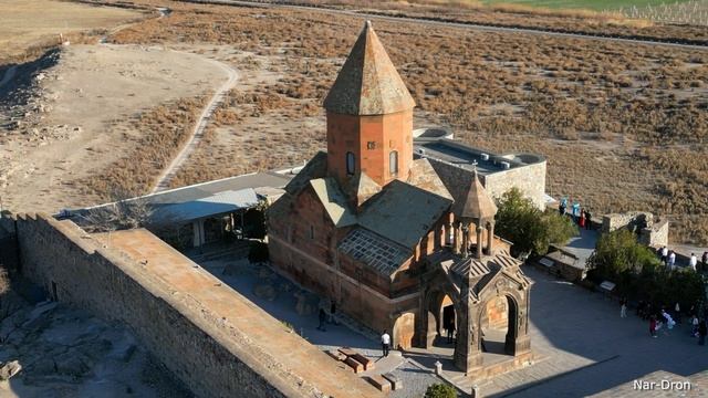 Խոր Վիրապ/Արարատի մարզ/Хор Вирап/ Араратская епархия/Khor Virap/xor virap/#armenia dron #ararat смотреть онлайн
