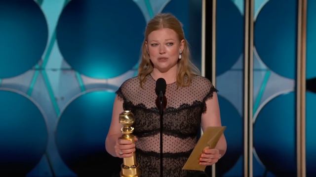 Sarah Snook Wins Best Television Female Actor – Drama Series I 81st Annual Golden Globes смотреть онлайн