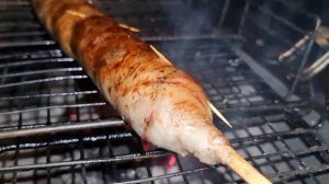 ВКУСНЫЙ И СОЧНЫЙ ШАШЛЫК ИЗ БАРАНЬЕЙ ПЕЧЕНИ! ПЕЧЕНЬ В ЖИРОВОЙ СЕТКЕ ПО ХАНСКИ!