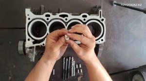 Двигатель Toyota 2AZ - FE, объём 2 4 - причины поломки. #TOYOTA2AZ #РЕСТАВРАЦИЯДВИГАТЕЛЯTOYOTA